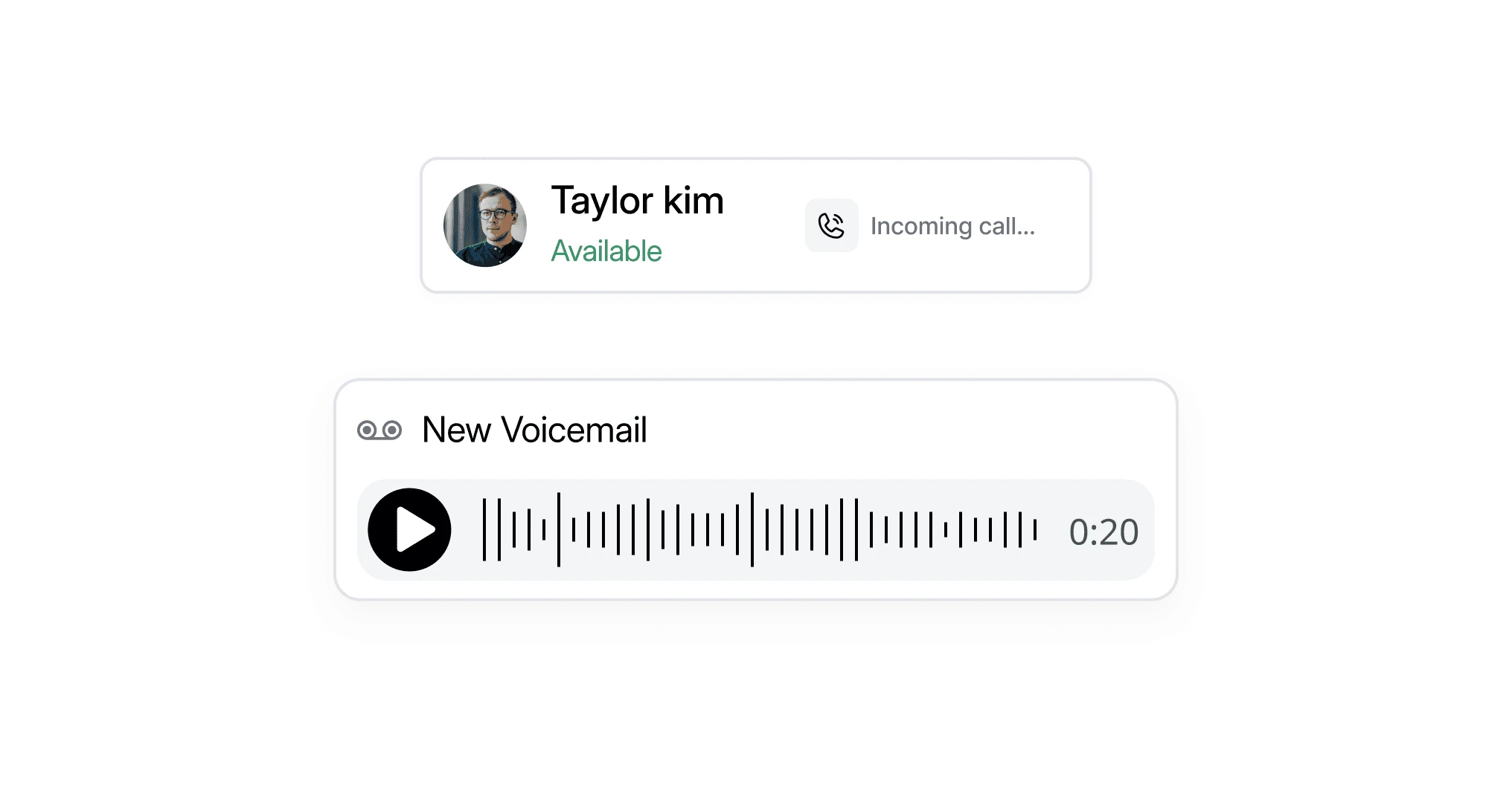 Dialbird IVR sending unanswered calls to voicemail and recording customer messages for the team to review later.
