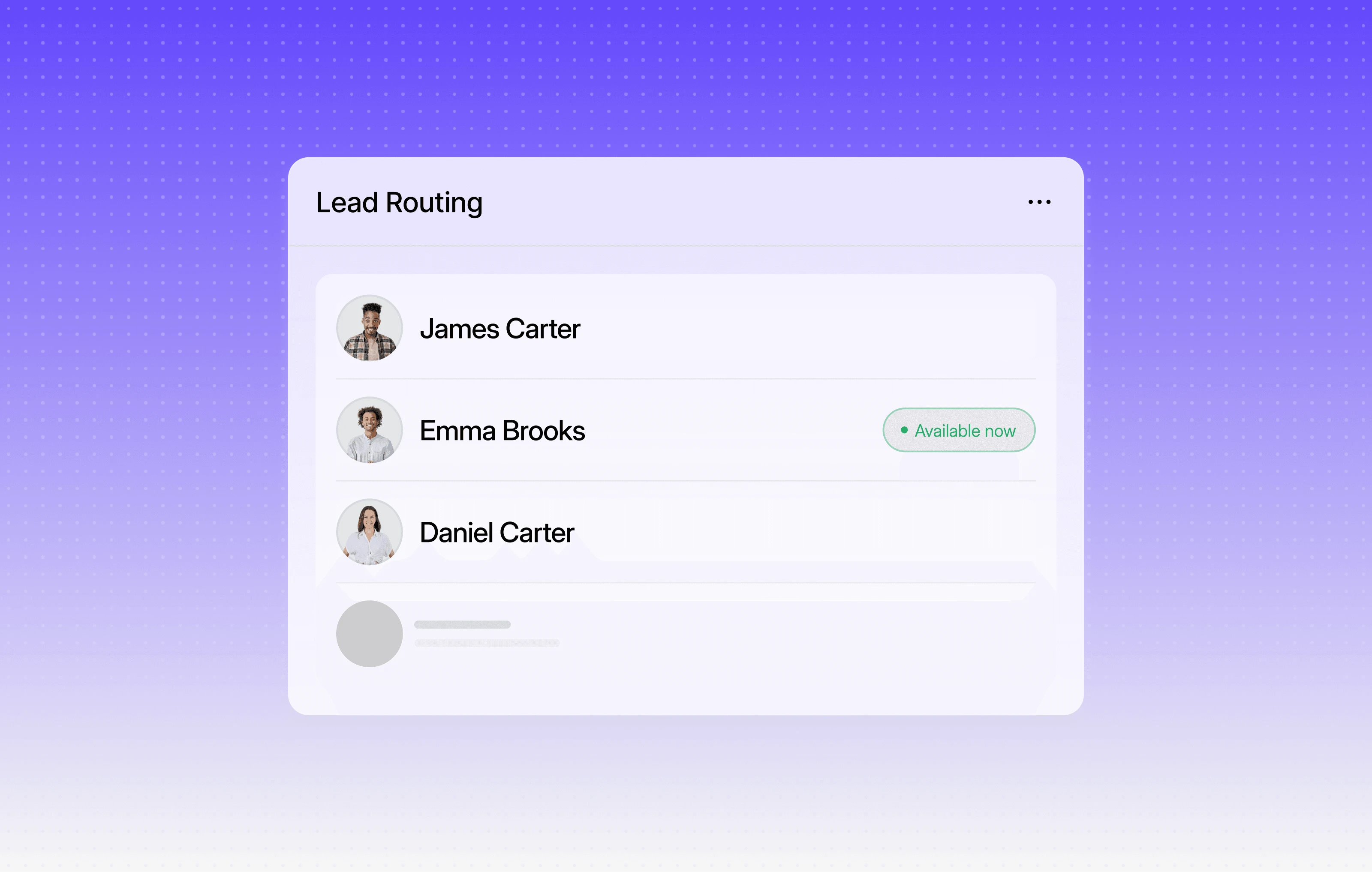 Dialbird lead routing showing property enquiries assigned to the right real estate agent based on availability.
